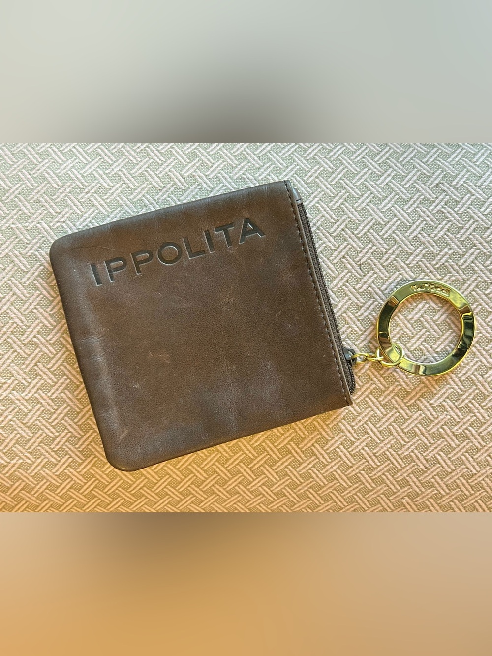 Ippolita Brown Leather Pouch